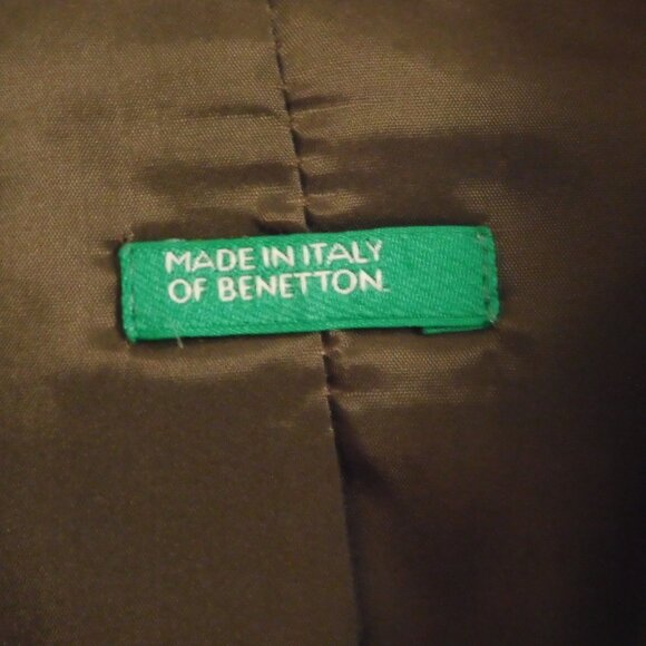 Vintage Benetton Skirt Suit, Size 10 - Picture 5 of 5